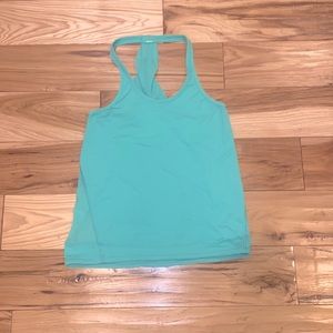 Lululemon tank top sheer back sz 4